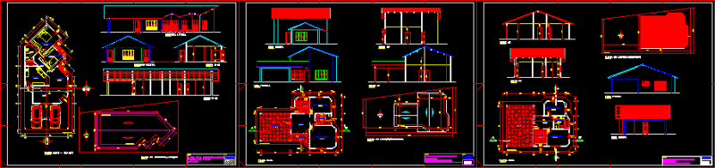 Residence DWG Full Project for AutoCAD
