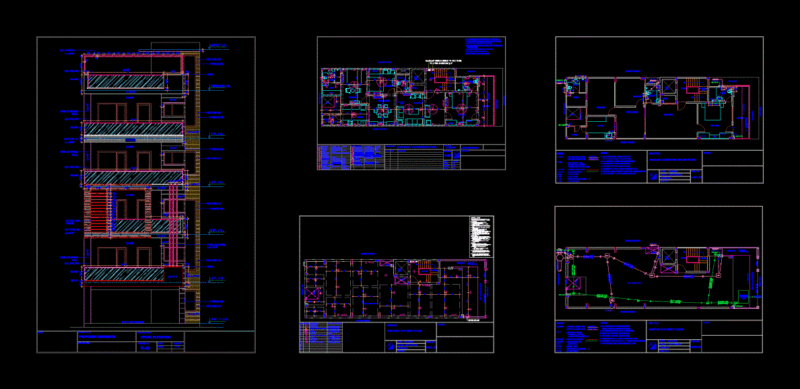 Residence DWG Plan for AutoCAD