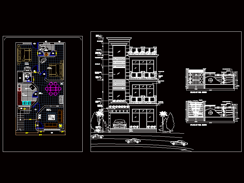 Residence DWG Plan for AutoCAD • Designs CAD