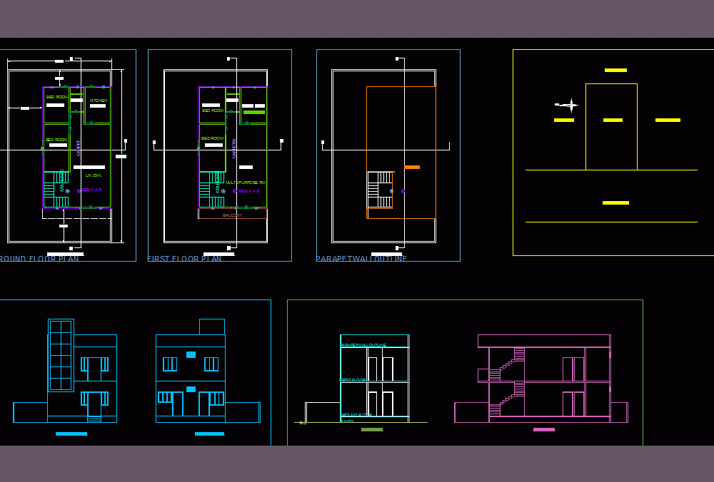 Чертежи в dwg