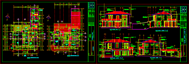 Residence Noguera DWG Full Project for AutoCAD