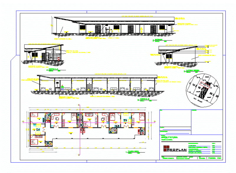 Residence Project House DWG Full Project for AutoCAD