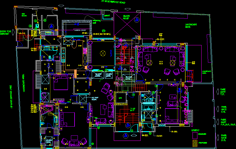 Autocad проект дома