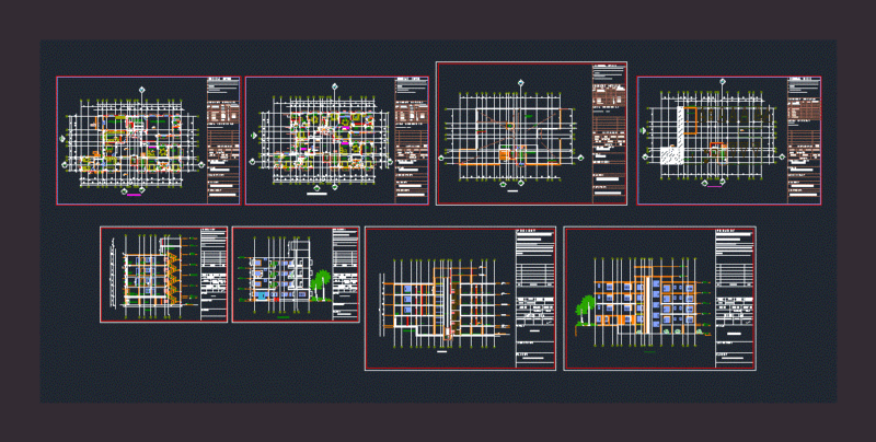 Residential Apartment DWG Block for AutoCAD