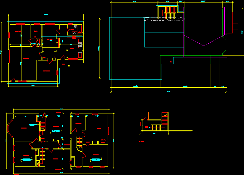 Residential Building Layout DWG Plan for AutoCAD â€¢ Designs CAD