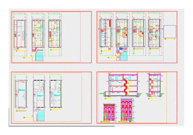 Residential DWG Block for AutoCAD