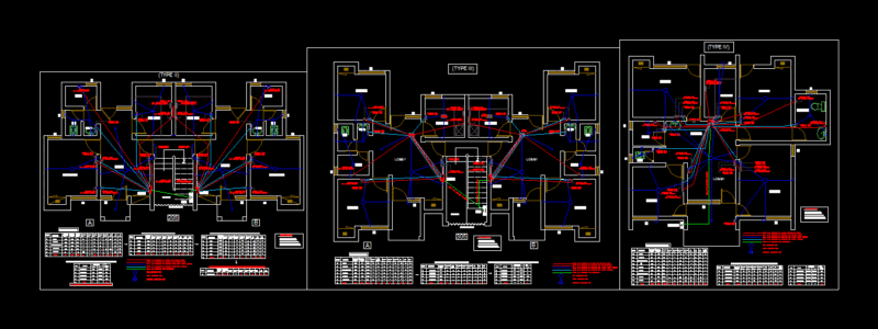 Residential DWG Block for AutoCAD