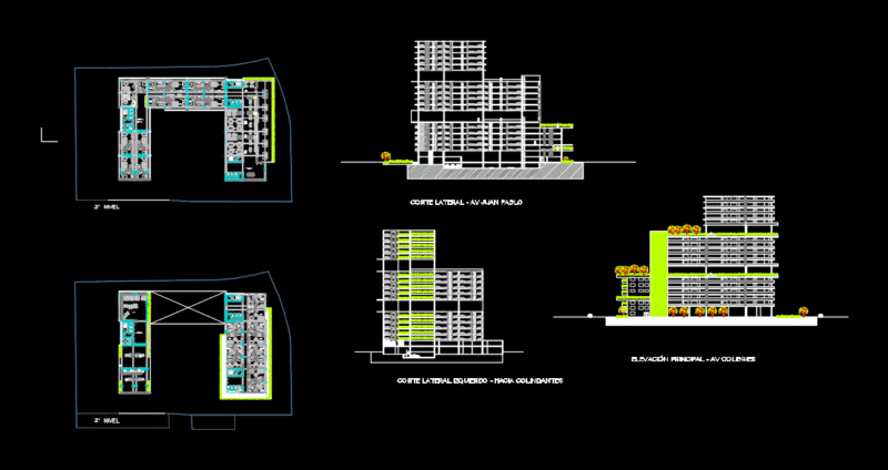 Residential DWG Block for AutoCAD