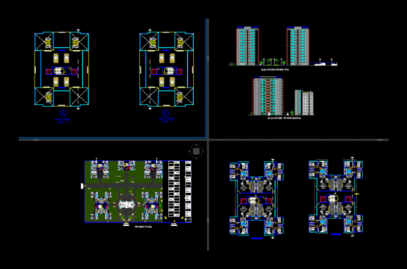 Residential DWG Full Project for AutoCAD