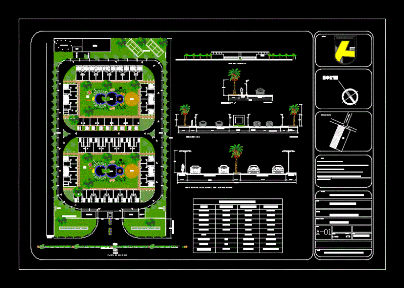 Residential DWG Plan for AutoCAD
