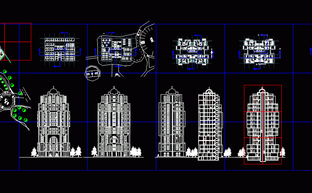 High Rise Building Floor Plan Dwg Free Infoupdate