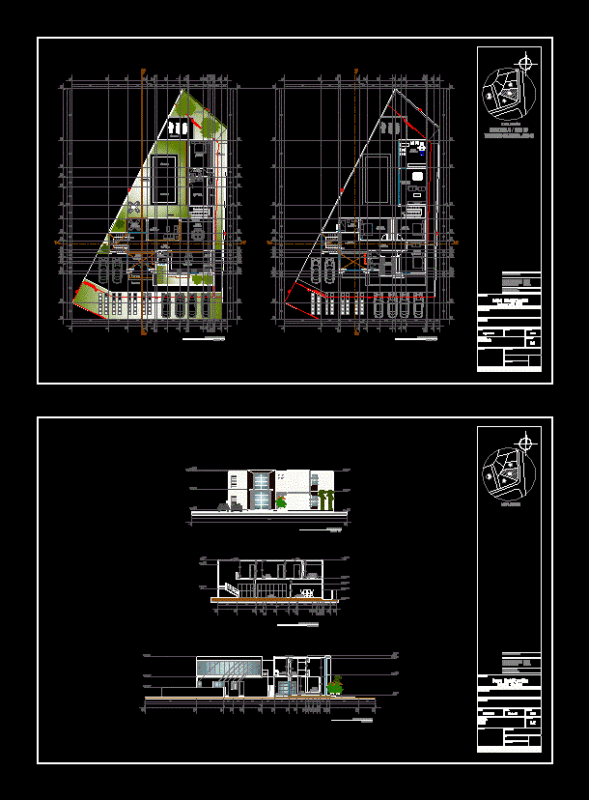 Residential House DWG Full Project for AutoCAD