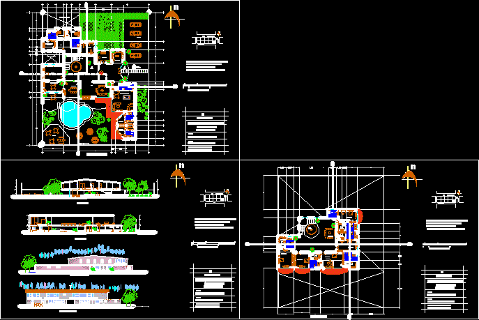 Residential House DWG Section for AutoCAD • Designs CAD