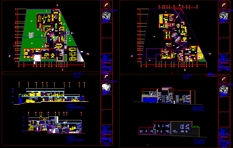 Residential House DWG Section for AutoCAD