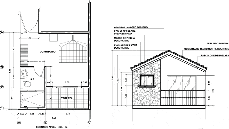 Residential Housing DWG Block for AutoCAD • Designs CAD