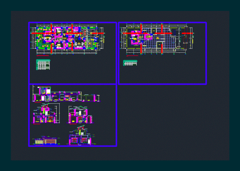 Residential Housing DWG Block for AutoCAD