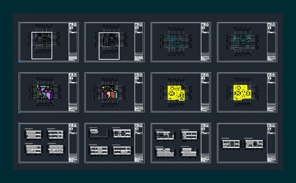 Residential Housing DWG Full Project for AutoCAD