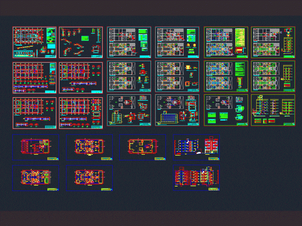 Residential Multifamily DWG Full Project for AutoCAD • Designs CAD