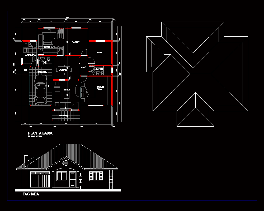 Residential Project DWG Full Project for AutoCAD • Designs CAD