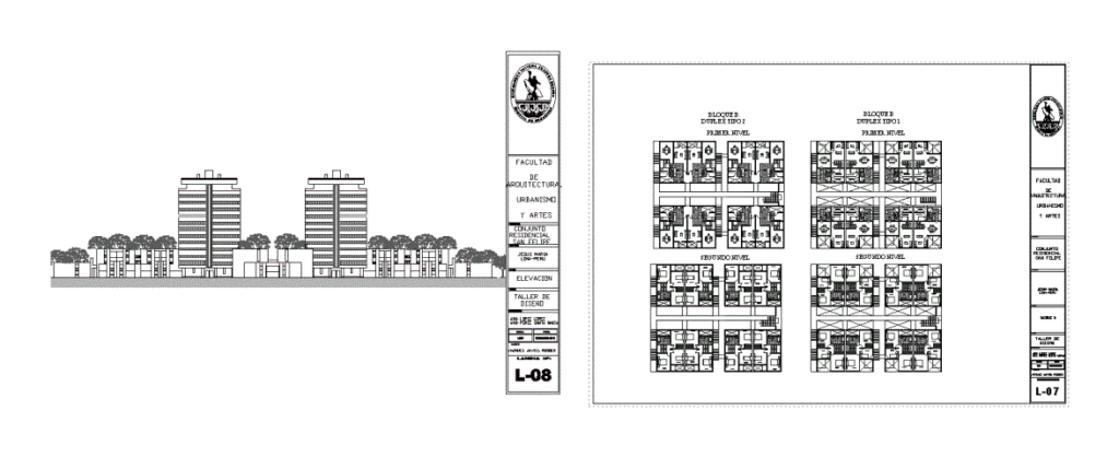 Residential Ria – Arq Henri Ciriani DWG Block for AutoCAD
