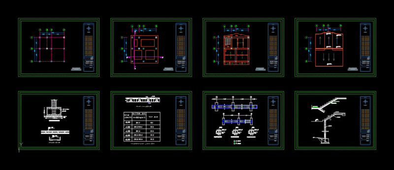 Residential Villa Project4 DWG Full Project for AutoCAD