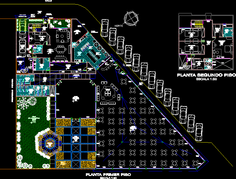 Restaurant - Plant DWG Block for AutoCAD • Designs CAD