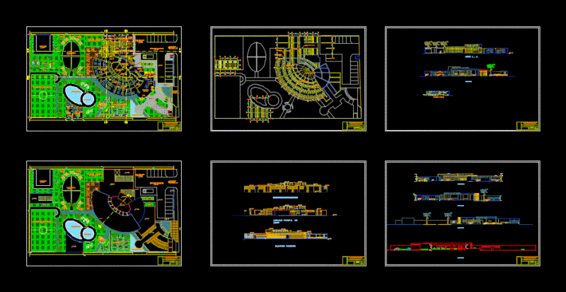 Restaurant Campestre DWG Full Project for AutoCAD