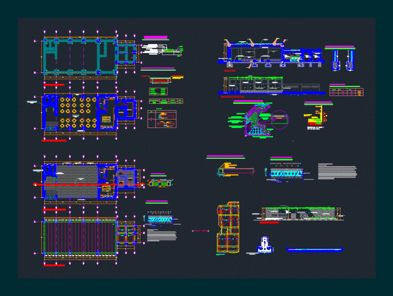 Restaurant DWG Full Project for AutoCAD