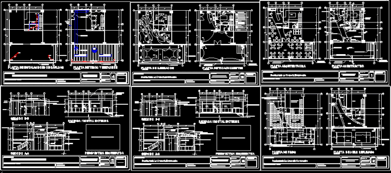Restaurant La Creperie Tegucigalpa DWG Block for AutoCAD