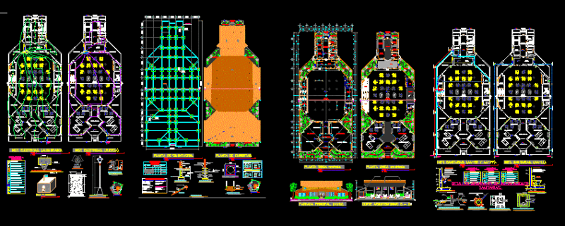Restaurant Project DWG Full Project for AutoCAD