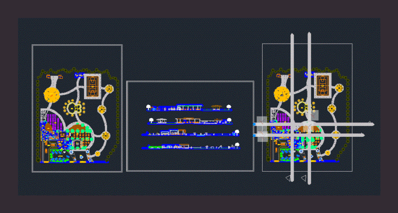 Restaurant Turistico DWG Plan for AutoCAD