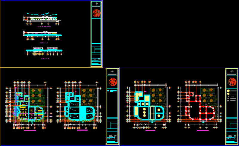 Restaurante DWG Full Project for AutoCAD