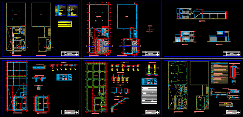 Restaurante DWG Section for AutoCAD