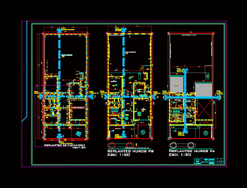 Rethinking Housing DWG Plan for AutoCAD