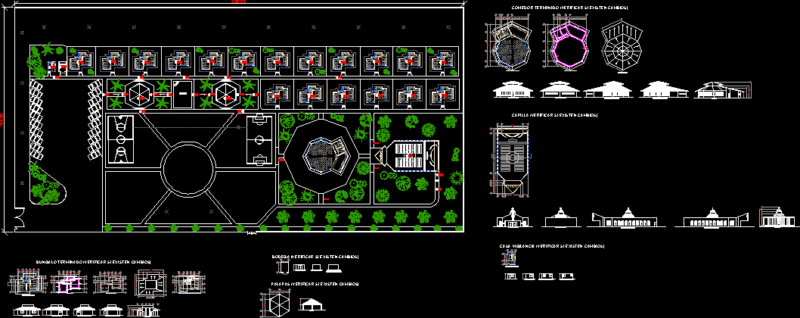Retreat House DWG Full Project for AutoCAD