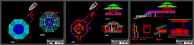 Rondell DWG Full Project for AutoCAD
