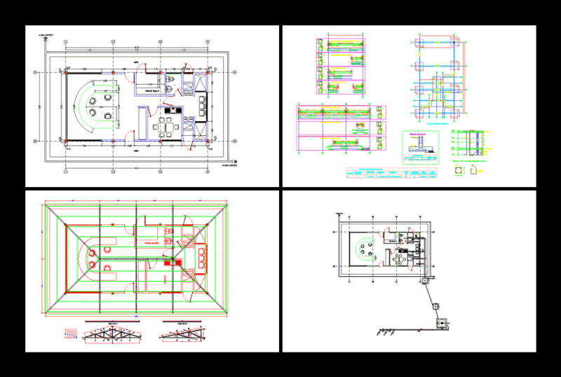 Room Operators DWG Block for AutoCAD