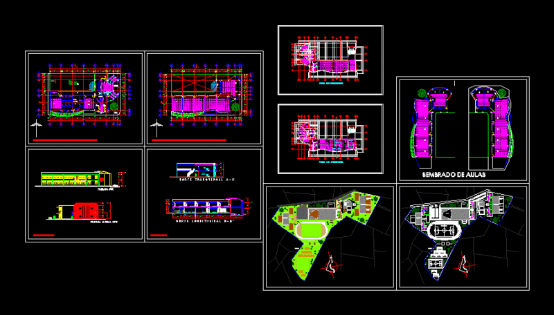 Rooms Design Center DWG Block for AutoCAD