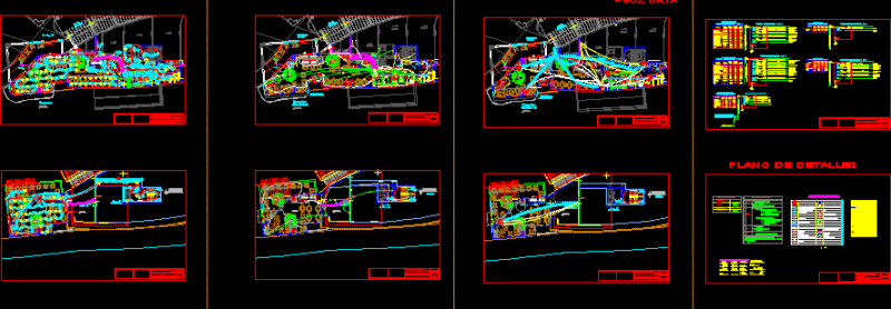 Route – Facilities – EleÉCtricas DWG Detail for AutoCAD