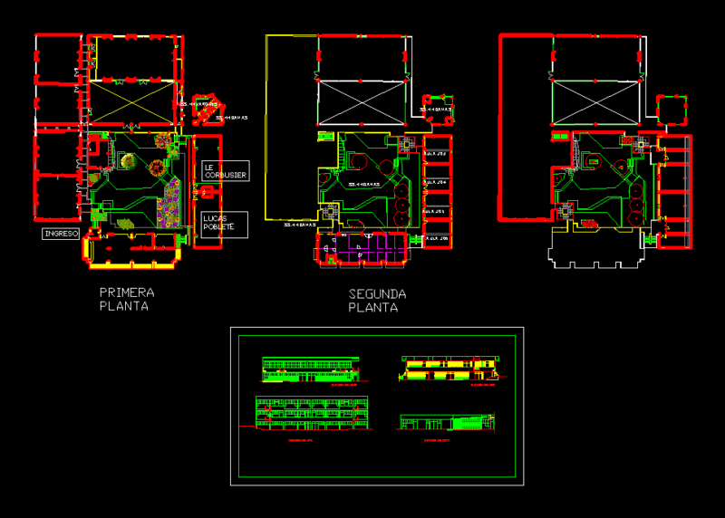 Route Fau – Unsa – Aqp DWG Plan for AutoCAD
