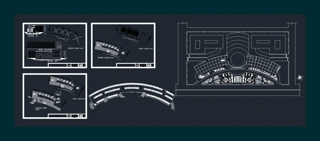 Rtc X Roads DWG Block for AutoCAD