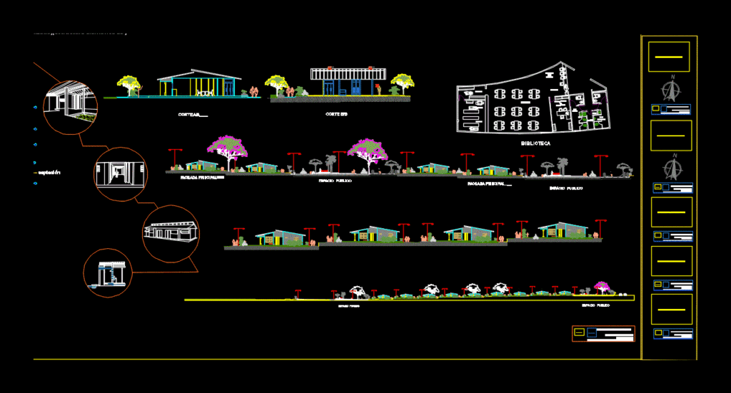 Rural Housing DWG Full Project for AutoCAD