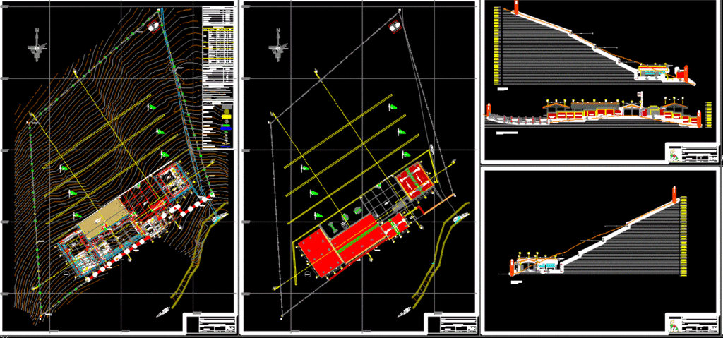 Rural Jardin Plane DWG Block for AutoCAD