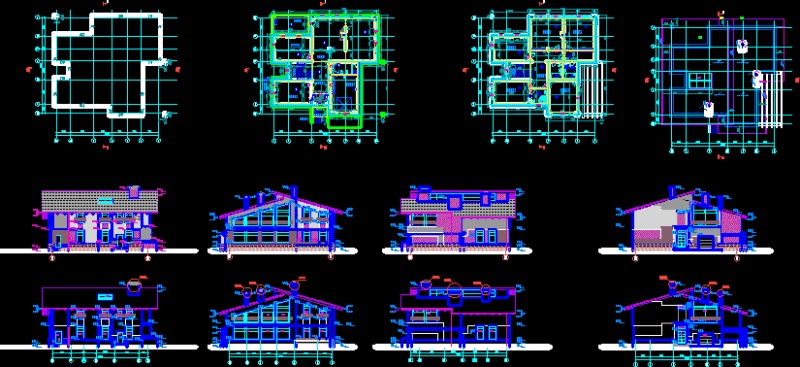 Russian Village DWG Full Project for AutoCAD