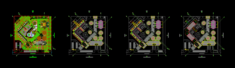 Rustic Hotel In The DWG Block for AutoCAD