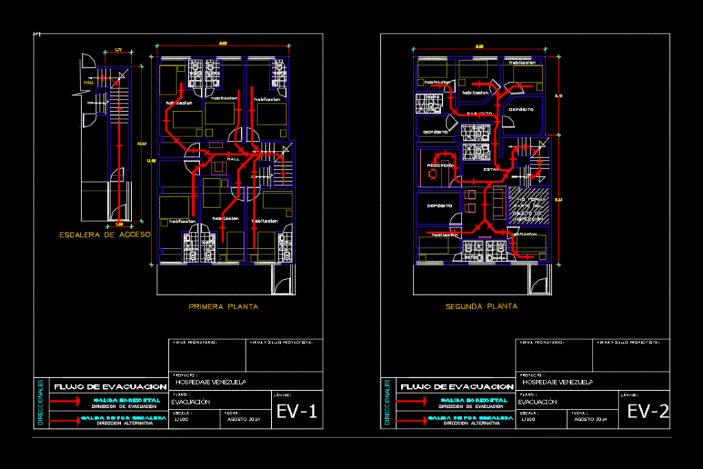 Safety Plan DWG Plan for AutoCAD