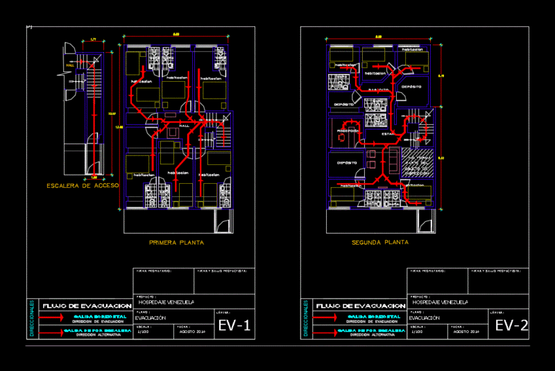 Safety Plan DWG Plan for AutoCAD