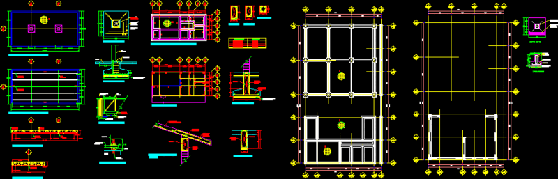 Sail Of Fuel Station DWG Section for AutoCAD
