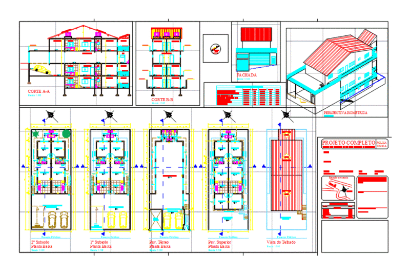 Salãâãâ£O Comercial Casas DWG Block for AutoCAD