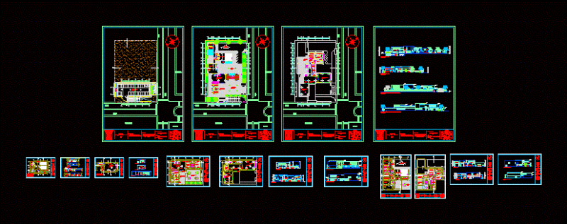 Sala De ExposiciÓN DWG Block for AutoCAD
